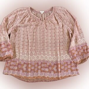 NWOT Garnet Hill Tunic, Size XL